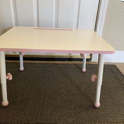 Pink Toddler Desk 