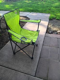 Pop up camping chair