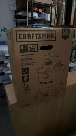 Craftsman 9 gallon wet dry vacuum