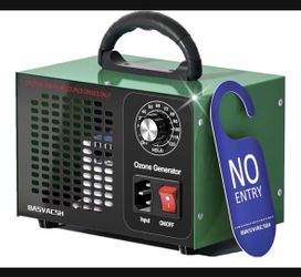 Basvacsh Ozone Generator 45,000mg/ h, Home/Industrial O3 Car Deodorizer. Ozone Machine Air lonizer Ozone Odor Eliminator for Strong Odor. Odor Elimina