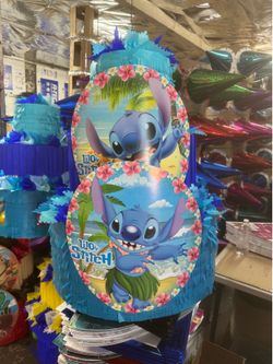 Stitch by him self pastel piñata
