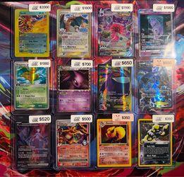 Pokemon raw singles