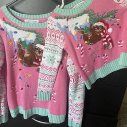 Matching Mommy And Me Christmas Sweaters