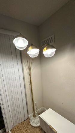 Gold lamp