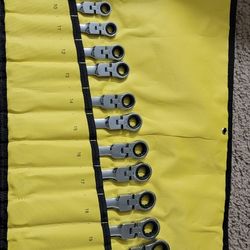 Nanwei 16 ratcheting wrenches set (metric)