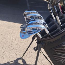 Golf Clubs! TaylorMade & Cobra Complete Set! Women's Or Seniors!