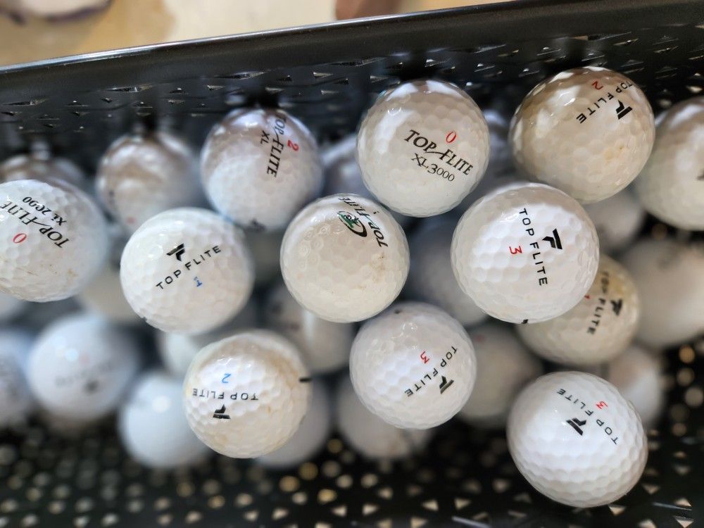 55 Top Flite Golf Balls