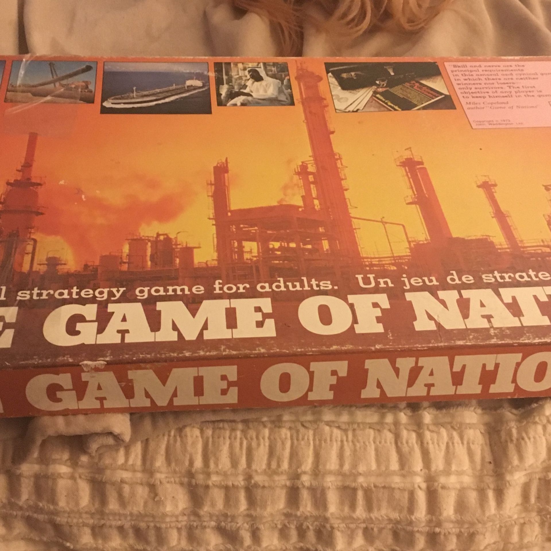 1973 The Game Of Nations In Incredible Condition 