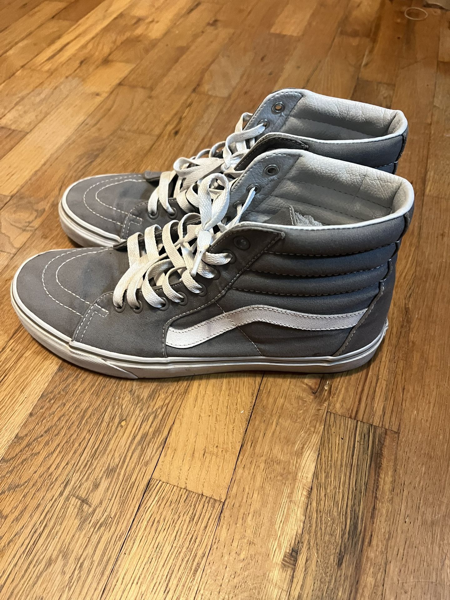Grey High Top Vans Skate Show Sz 10