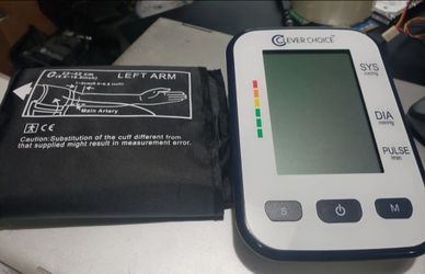 CLEVER CHOICE Upper Arm Blood Pressure Monitor. Model: SDI-1786A