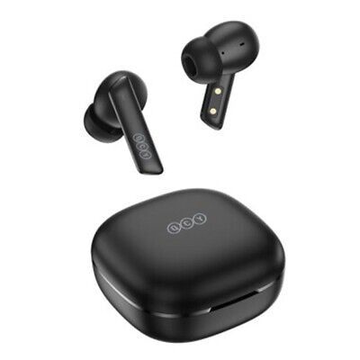 QCY HTO5 Bluetooth Wireless Earbuds | Black | ANC | Transparency | Anti-Wind