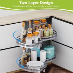 Corner Cabinet Pull Out Organizer 
