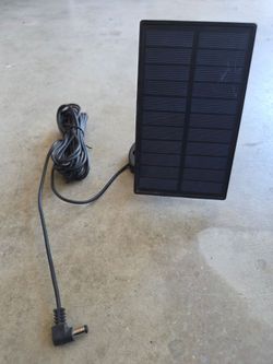 Solar panel portable for project camera charger etc
