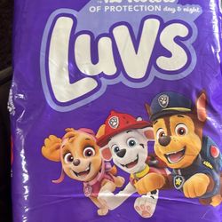 Size 1 Luvs 48 Ct $5