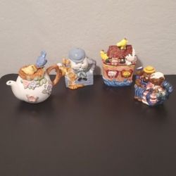 Ceramic Containers/ Cookie Jar/ Tea Pot $5 Each