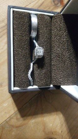 Engagement rings and wedding rings