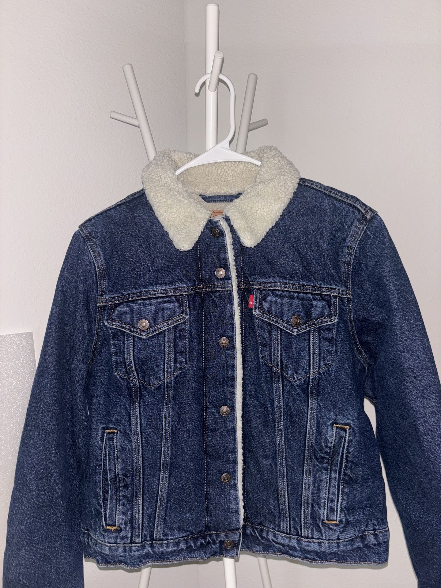 Levi’s Furry Denim Jacket