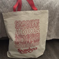 Sabrina Carpenter Coachella Tote Bag