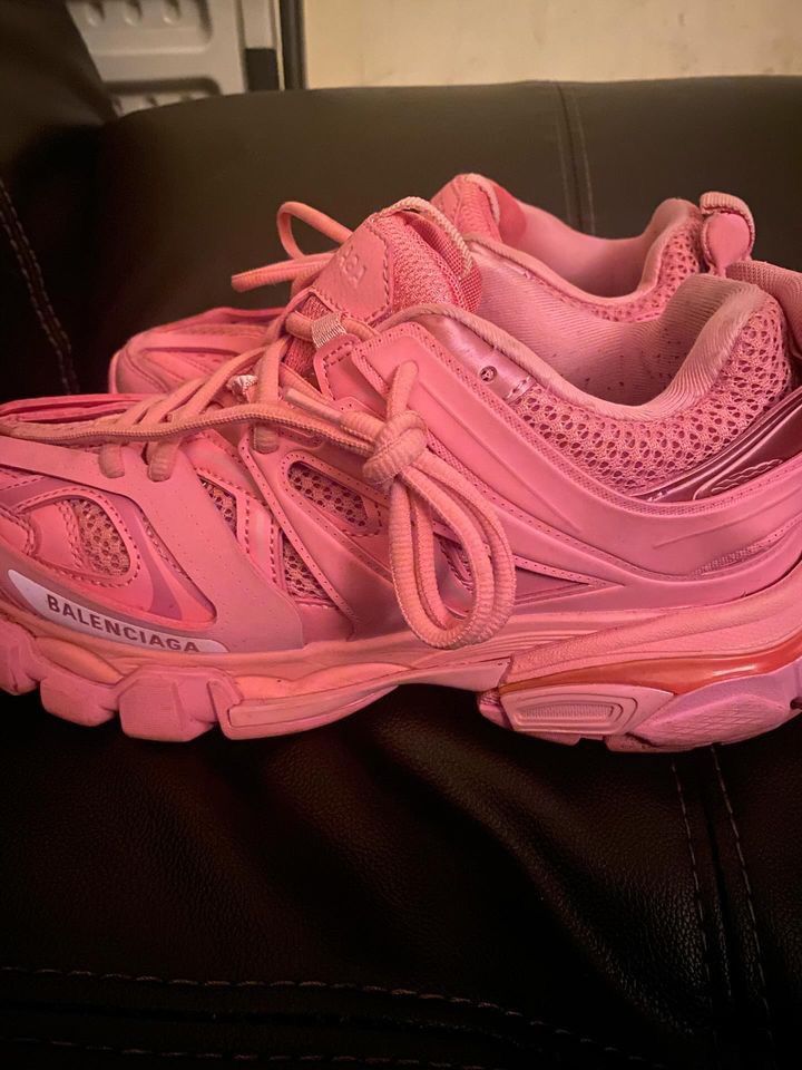 Balenciaga Women's Track Sneaker In Pink