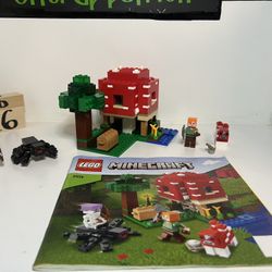 21179 LEGO Minecraft The Mushroom House