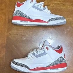 Nike Air Jordan 3 Retro Fire Red 2022 Men's Size 10.5 