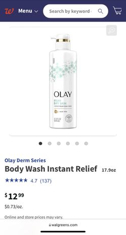 OLAY Itchy Dry Skin: Instant Relief Body Wash