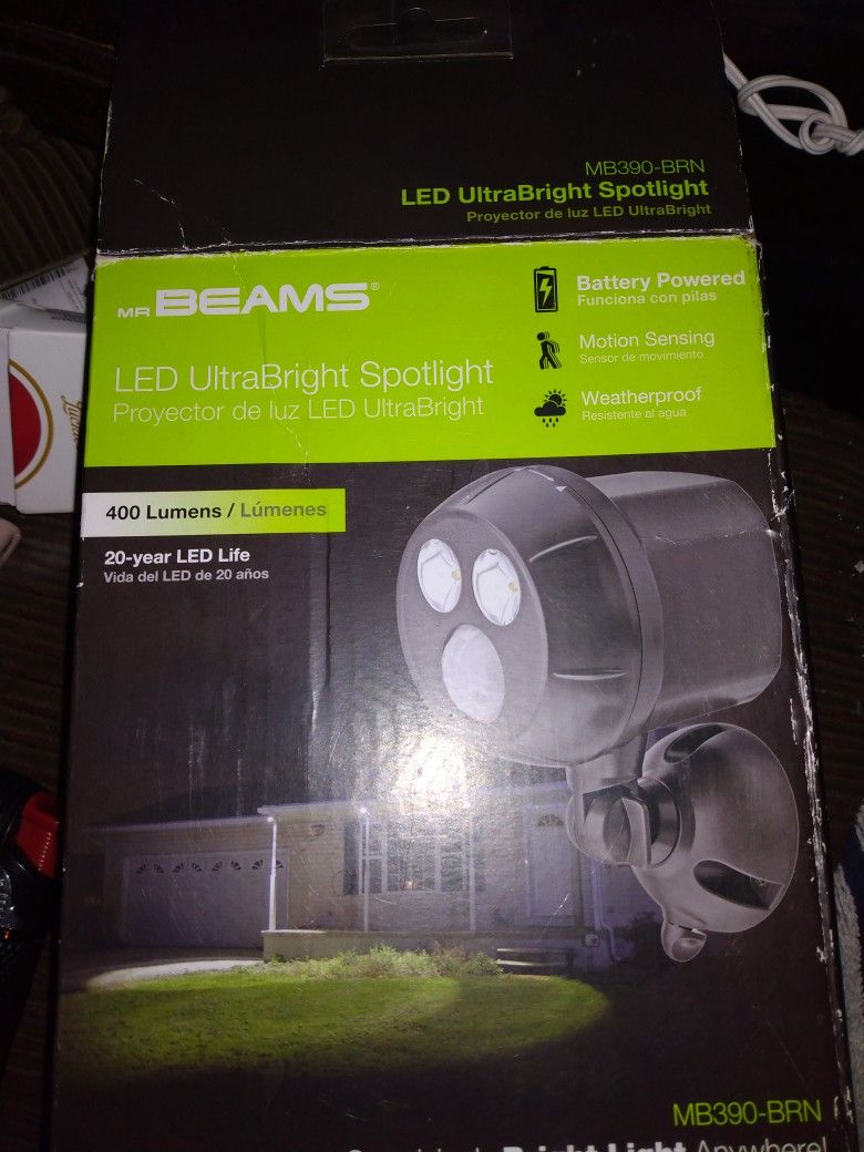 New LED spotlight