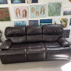 3 Recliners; couch, love seat, chair