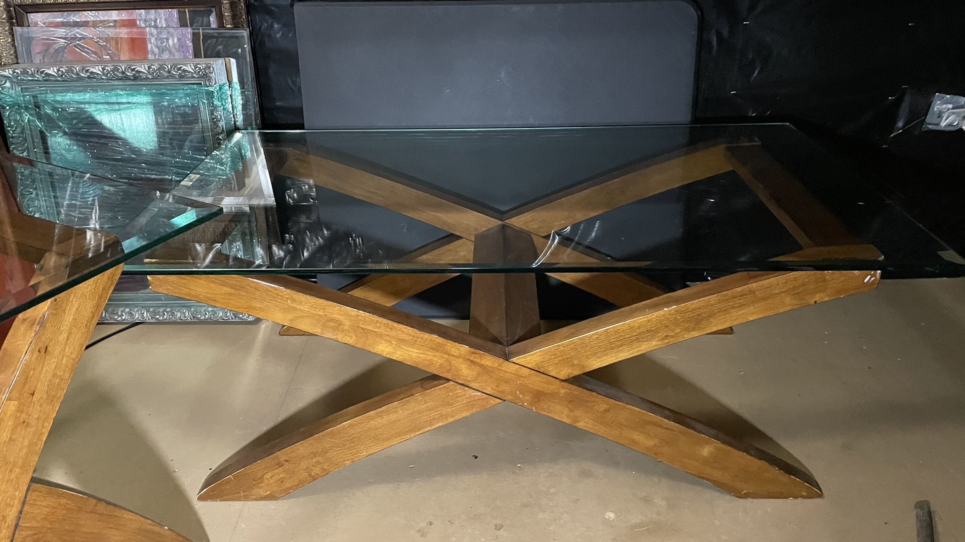 Beautiful Glass /Wood Tables for Sale in Gastonia, NC OfferUp