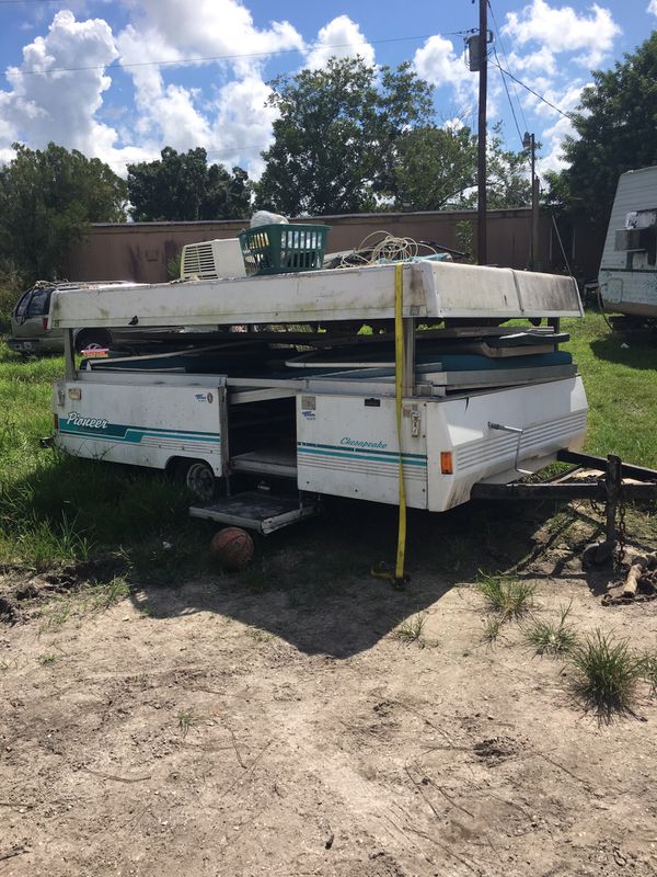 Pop up camper or turn into utility lawn trailer for Sale
