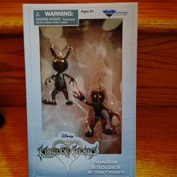 Disney Kingdom Hearts Shadow & Solider Action Figures