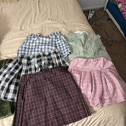 5 Skirts For $25.00