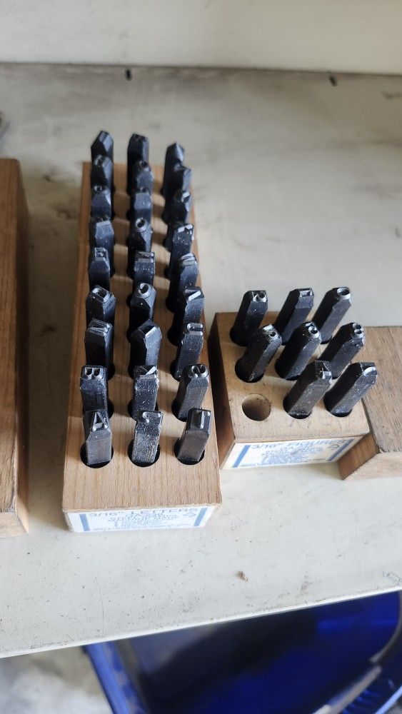 Number And Letter Stamps 