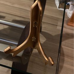 Gold Decorative Plate Holder