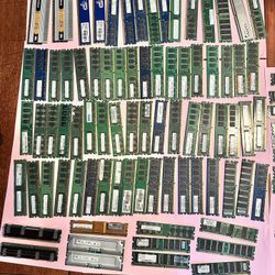 Lot Of APPX. 255 RAM modules
