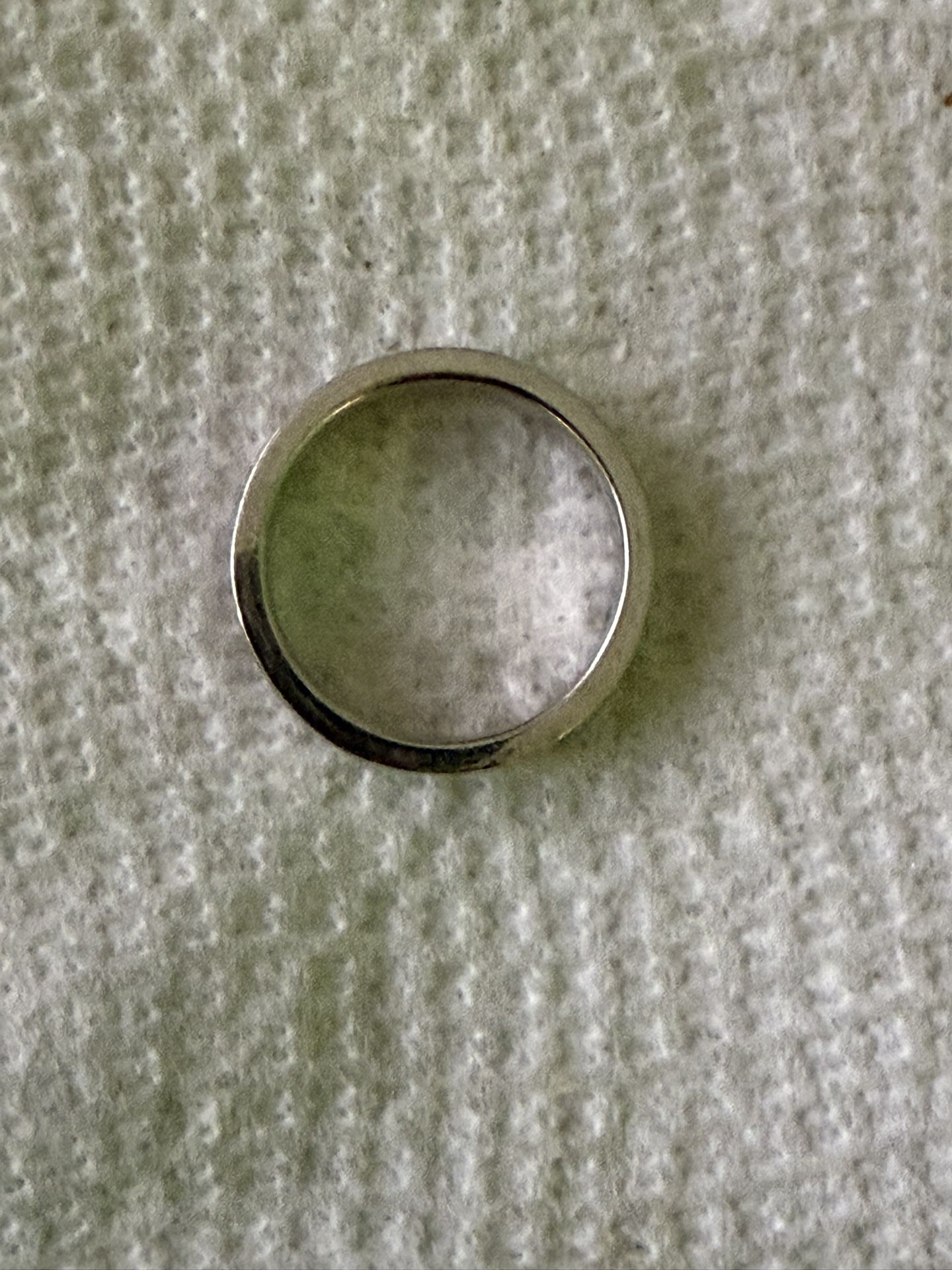 Platinum wedding Band With Diamonds
