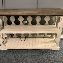 TV console table. Side table. Ashley