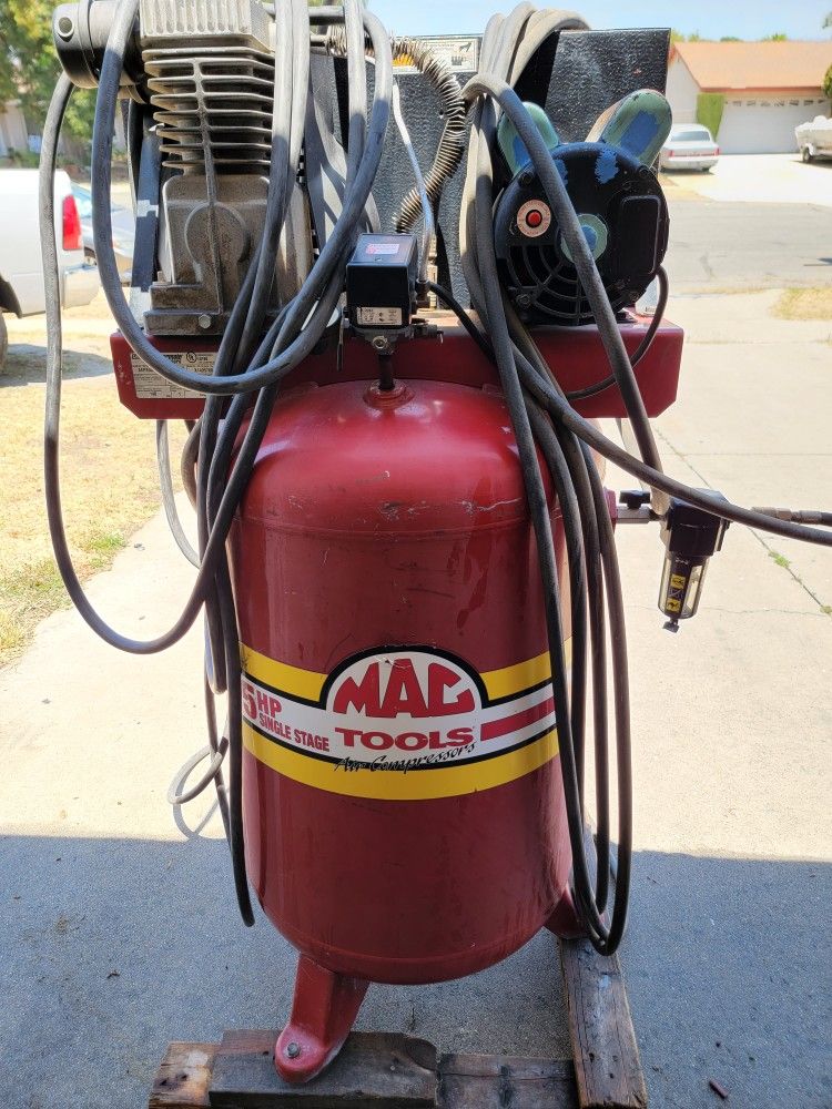 Mac Tools Air Compressor 5hp Single Stage