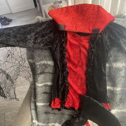 Girls Vampire Costume 