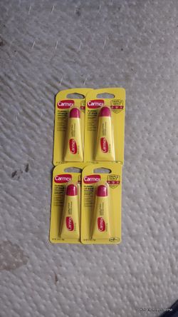 4 Packs Of Carmex Lip Balm 