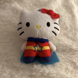 Hello Kitty 4inch Superhero Plush Keychain 2023 Bullsitoy