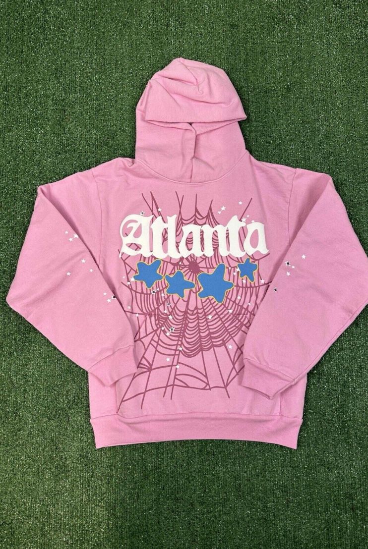 Size Medium Pink Atlanta Hoodie 