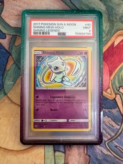 Shining Mew Holo Pokemon Shining Legends