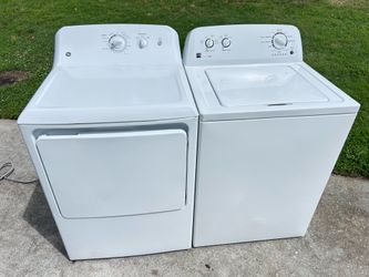 Full-size washer and dryer