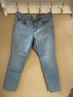 Madewell Light Wash Skinny Jeans