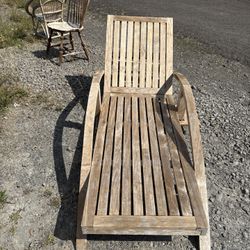 Wooden Lawn Chair