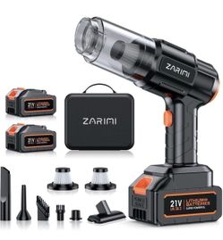 Car Vacuum Portable Cordless, 50000Pa High Power Rechargeable Dust Buster wit...