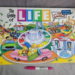 2004 The Game Of LIFE, Simpsons Edition 