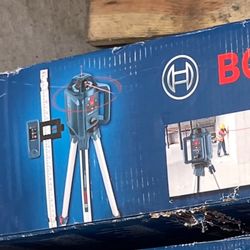 Bosch GRL 240 HVCK Self-Leveling Rotary Laser Level Kit – NEW