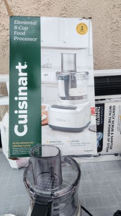 Cuisinart Elemental 8-Cup Food Processor, Silver